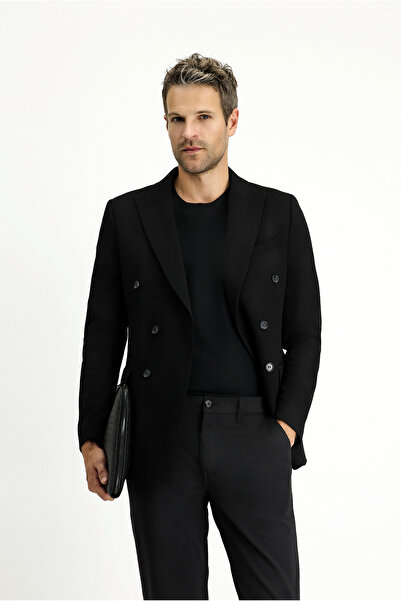 Kiğılı Двобортний піджак приталеного крою