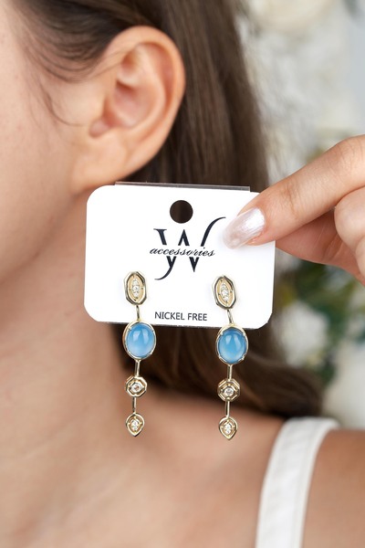 Jack Ferrero GOLD KADIN ÇELİK KÜPE