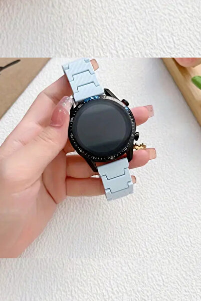 PSGT Carbon Fiber Samsung Galaxy Watch Için 22mm Loop Watch Band Strap