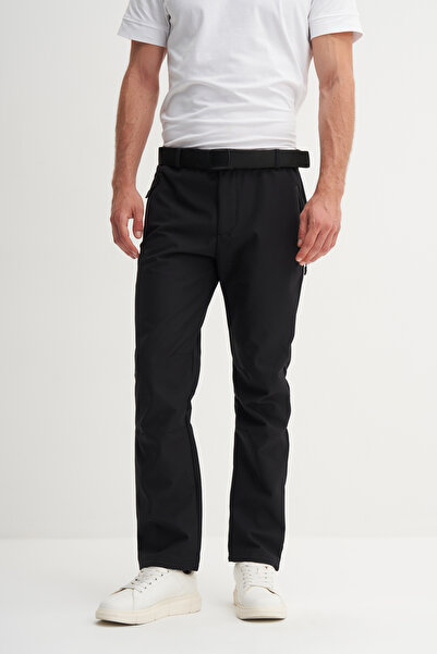 Cazador Outdoor Softshell Kumaş Jogger Rahat Fit Pantolon