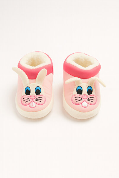 Shoebuo Bebek Çocuk Figürlü Panduf Kaymaz Tabanlı Sevimli Ev Botu Ev Ayakkabısı