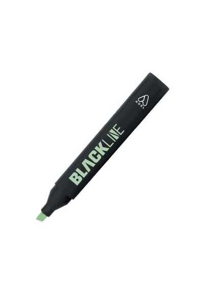 Adel Blackline Fosforlu Kalem - Mat Yeşil