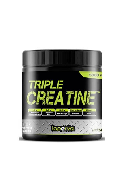 Laperva تريبل كرياتين، بدون نكهة، 60 حصة، بدون (سكر - لاكتوز - جلوتين - صويا - منتجات ألبان)