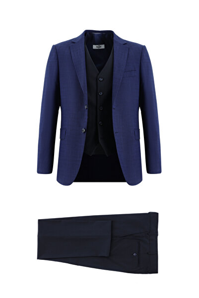 Kiğılı Regular Fit Combination Suit with Vest