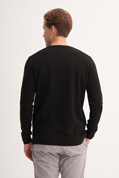 Cazador Slim Fit Soft Touch Basic Crew Neck Sweater