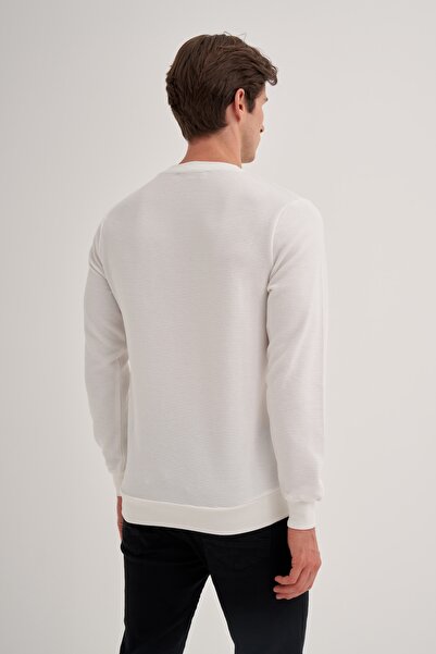 Cazador Φούτερ με λεπτή ρίγα από βαμβακερό μείγμα οθωμανικού τύπου