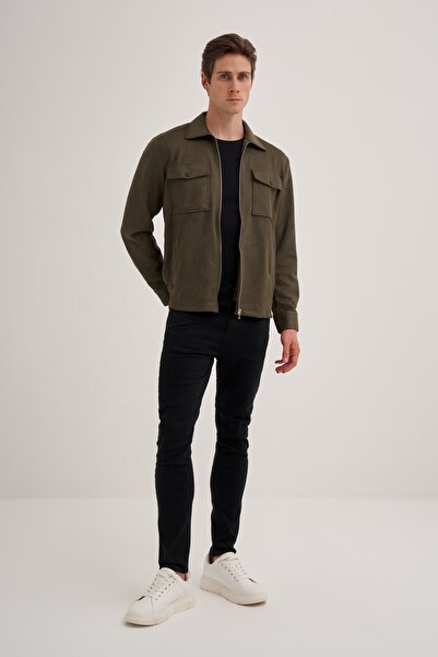 Cazador Πουκάμισο με λεπτομέρεια τσέπης από καστόρι κανονικής εφαρμογής