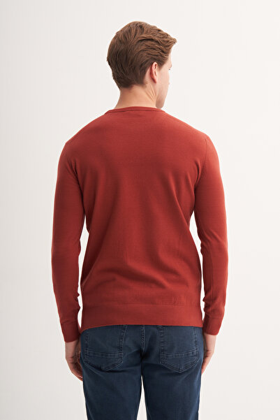 Cazador Slim Fit Soft Touch Basic Crew Neck Sweater