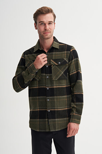Cazador Πουκάμισο Ξυλοκόπος με λεπτομέρεια τσέπης κανονικής εφαρμογής 20110