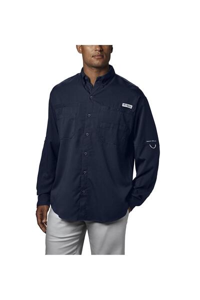Columbia Tamiami Iı Ls Erkek Mavi Outdoor Gömlek FM7253-464