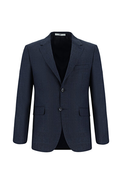 Kiğılı Slim Fit Dar Kesim Klasik Ekose Takım Elbise