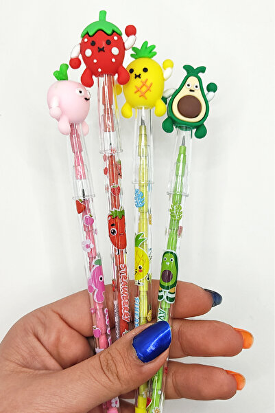 Limmy 1 Piece Apple Patterned Laying Egg Pencil