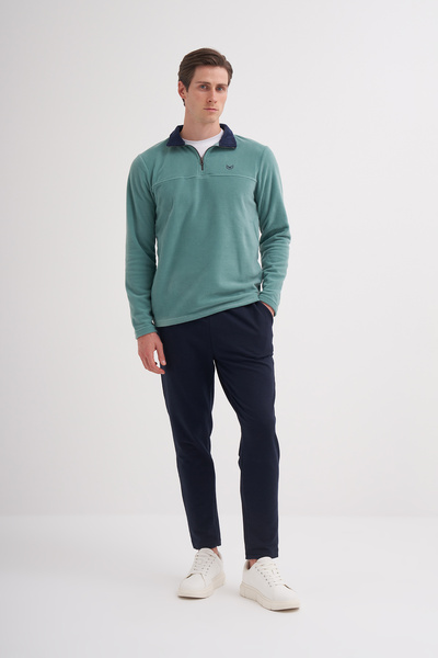 Cazador Світшот з напіврибальським коміром, товстий фліс, прямий крій