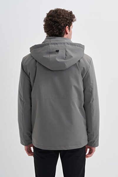 Cazador Micro Fabric Dynamic Regular Fit Coat