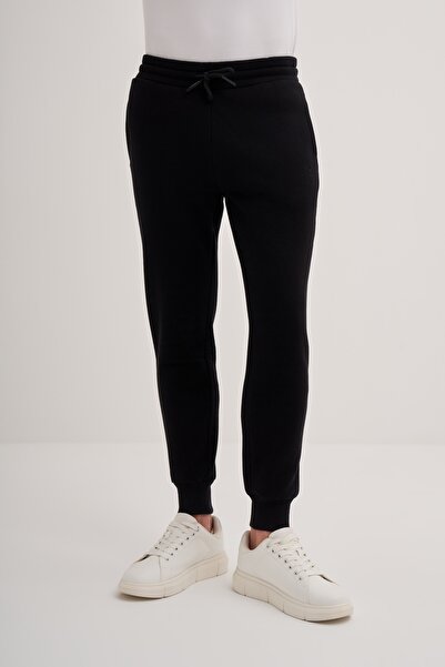 Cazador Slim Fit Βαμβακερό Μείγμα Φούτερ με 3 Νήματα με Κορδόνια