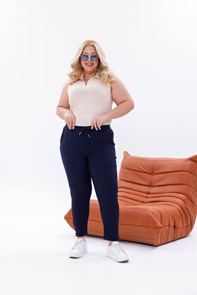 Double.Tt Women's Double-Lettered Full-Lycra Ankle-Length Extra Comfortable High-Level Plus Size Pants