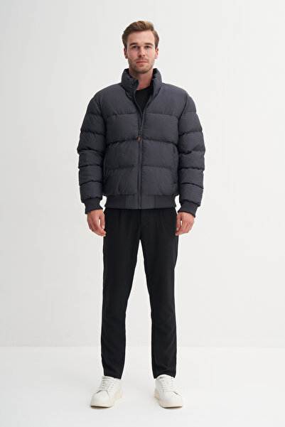 Cazador Crinkle Kumaş Shadow Regular Fit Mont