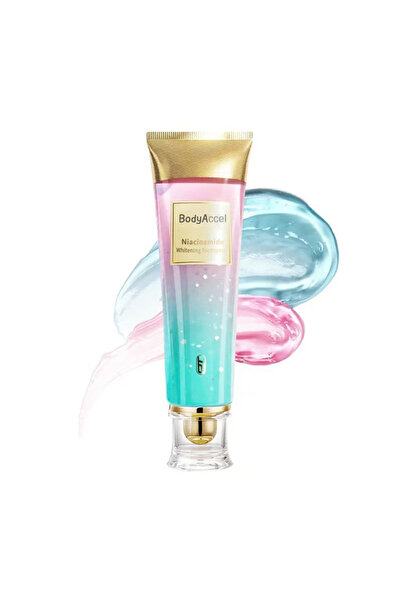 BODYACCEL معجون أسنان طبيعي لطيف لإزالة البقع الثلاثية وتبييض النياسيناميد