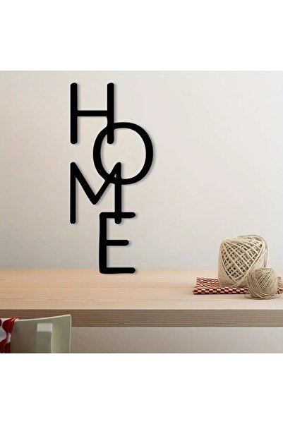 VENON Метална декоративна черна 40 см стена изкуство Минималистично метално стена изкуство