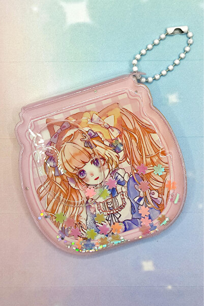 Limmy 7X7 см Аніме з помаранчевим волоссям - Блокнот з водяними наклейками та...