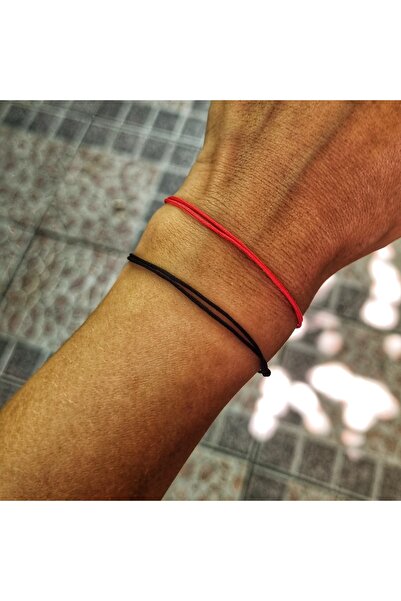 Wild Bracelets Set of 2 Adjustable Silk Bracelets for Adults with Sliding Knots