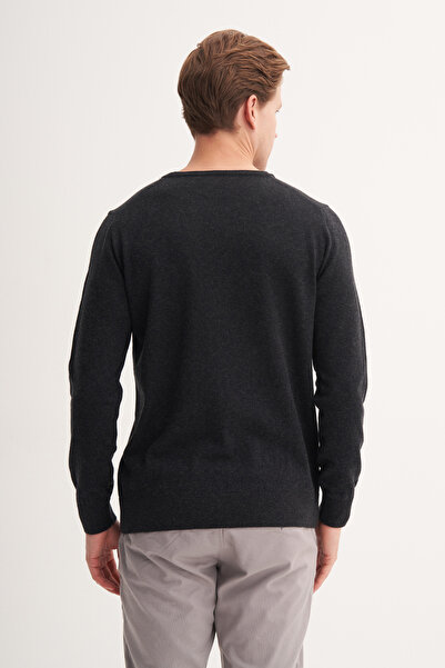 Cazador Premium Slim Fit Viscose Blend Polo Neck Sweater
