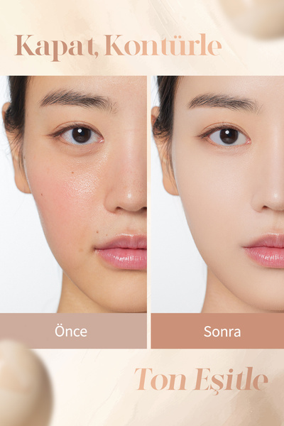 dasique Kremsi Dokuya Sahip, Çok Amaçlı Kullanıma Uygun Kapatıcı Paleti Pro Concealer Palette (#01 C