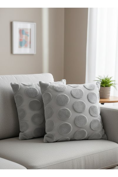 VİENNA Decorative Throw Pillow Cover 45×45 cm – Soft Fabric, Zippered, Easy to Wash