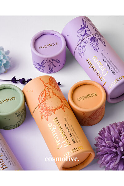 Cosmolive Doğal Roll On | Koltuk Altı Deodorant | Organik | Kokusuz | Portakal Çiçeği | Rolon | 80 gr