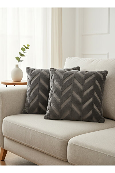 VİENNA غطاء وسادة مزخرف 45×45 سم – قماش ناعم، مزود بسحاب، سهل الغسل