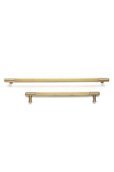 System 9226 Modern Çizgili Kulp Gold Branch Renk 320 mm
