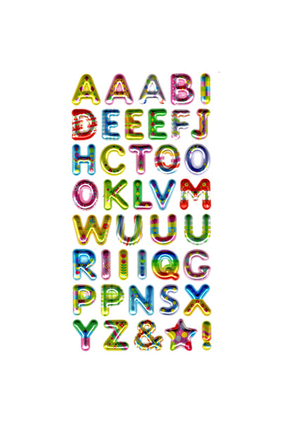 Limmy Etichetă pentru agendă cu autocolante în relief (metallic751) - 17X9 cm...