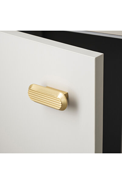 System 16 Mm Altın Rengi Klasik Kulp - Ssy9006 0016 Gl - Mobilya Kulpları
