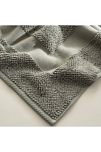 Ecocotton Kaia Bath Mat 100% Cotton Green 50x80 Cm