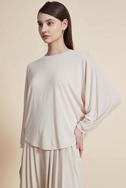 Yola Solid Ribbed Long-Sleeve Top