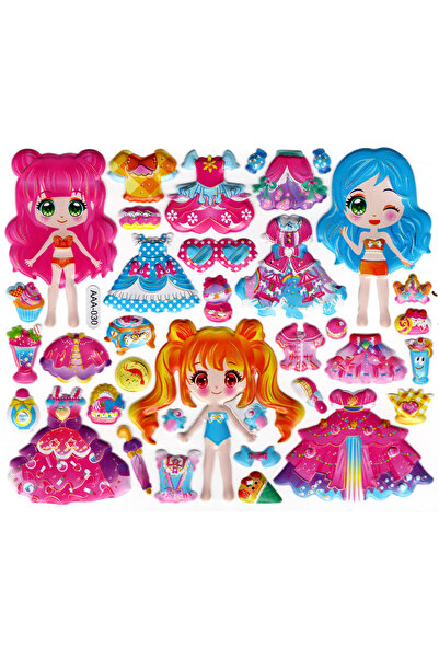 Limmy ملصق دفتر ملاحظات منقوش، ملصق مخطط (AAA-030) - 17X9 سم - حفلة فستان فتا...