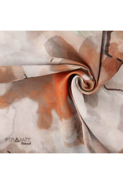 PİRAMİT Φουλάρι με φυσικό σχέδιο