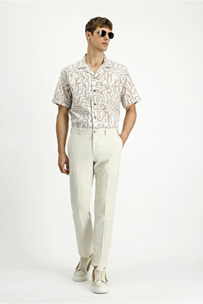 Kiğılı Slim Fit Dar Kesim Likralı Klasik Kumaş Pantolon