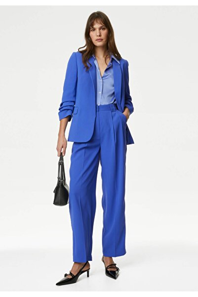 Marks & Spencer Straight Leg Yüksek Bel Pantolon
