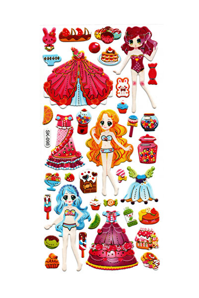 Limmy Αυτοκόλλητο ανάγλυφο Αυτοκόλλητο Σημειωματάριο, Αυτοκόλλητο Planner (sk...