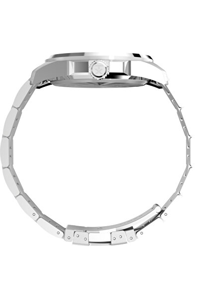 Timex Essex Day and Date 45mm Stainless Steel Bracelet Watch