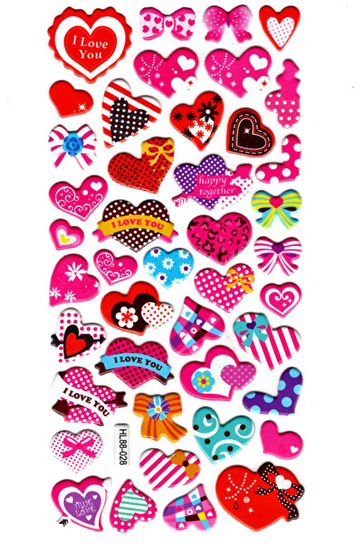 Limmy Autocolant pentru planificator 17x9 cm - Model în relief și cu panglică...