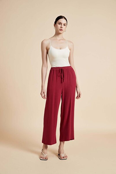 Yola Wide-Leg Drawstring Pants
