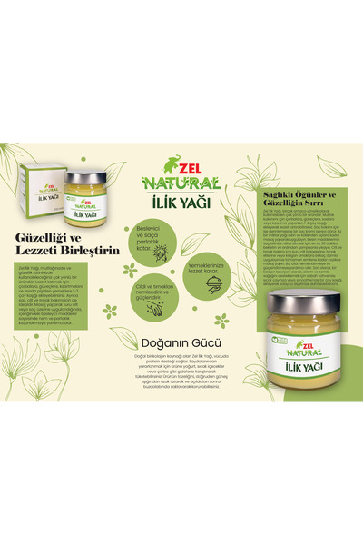 Zel İLİK YAĞI SAÇ BAKIM MASKESİ