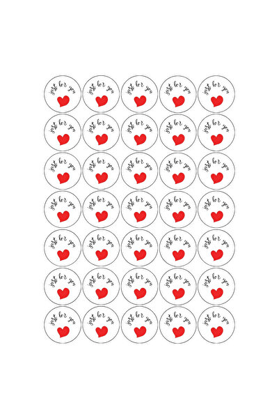 Bimotif Paketlemeye özel 350 adet sticker, Just for you