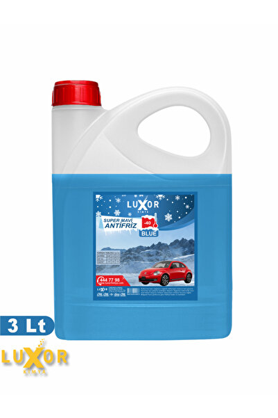 Luxor Kimya Kimya 4 Mevsim -40°c Süper Antifiriz 3 Litre (ÜRETİM TARİHİ:01.2025)