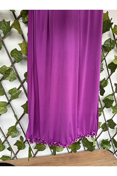 Blotch Premium Lycra Fuchsia Color Lycra Sandy Jersey Shawl