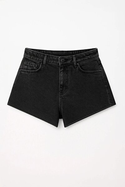 Bluewhite Women's High Waist Tassel Leg Jean Shorts