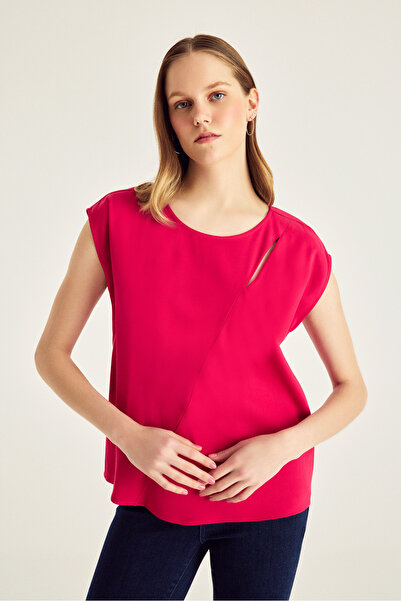 Naramaxx Önü Yırtmaç Detaylı Bluz