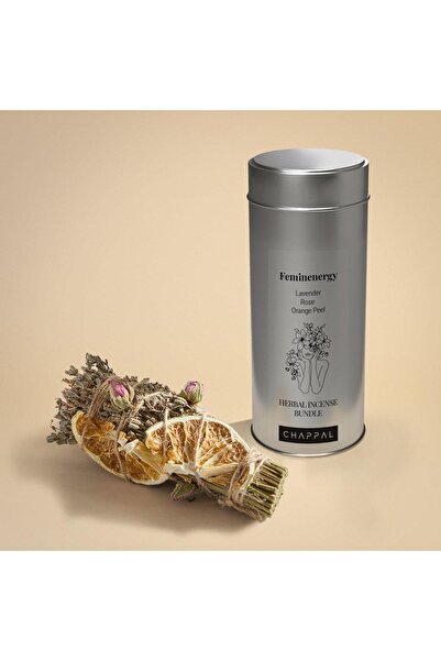 Chappal Dişil Enerji Bitkisel Tütsü Demeti